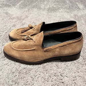 Ankari Floruss Suede Tassel Loafer
